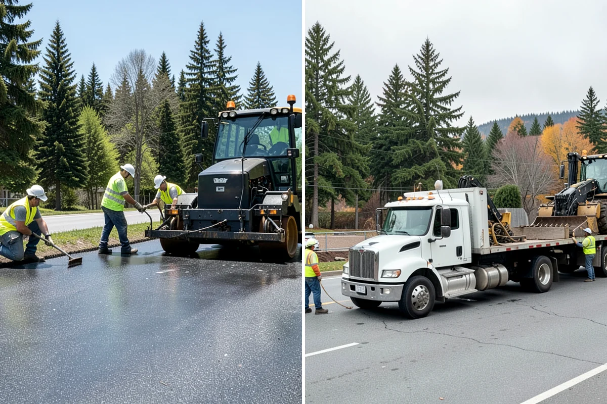 Right-of-Way Tree Clearing in Snoqualmie, King County, WA - We survey the corridor to define clearance targets and conflict trees