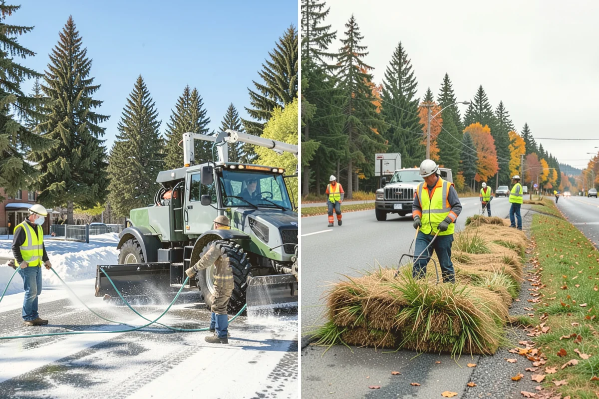Right-of-Way Tree Clearing in Stanwood, Snohomish County, WA - We survey the corridor to define clearance targets and conflict trees