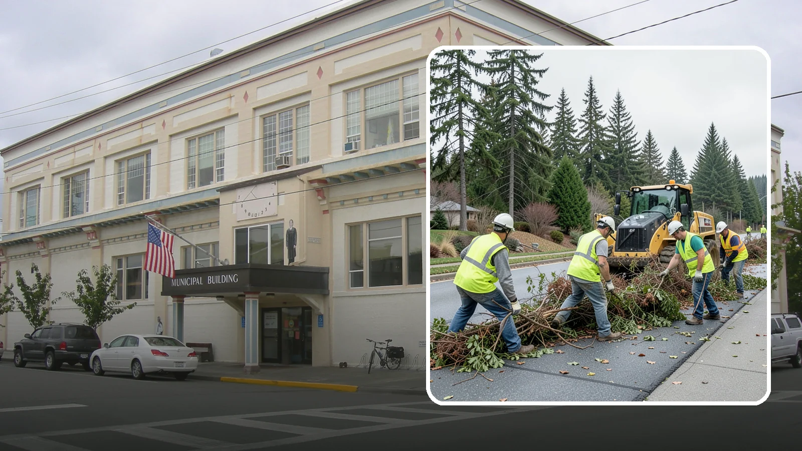 Right-of-Way Vegetation Removal in Anacortes, Skagit County, WA - Comprehensive vegetation removal that restores full right-of-way function where growth has overtaken the public easement.