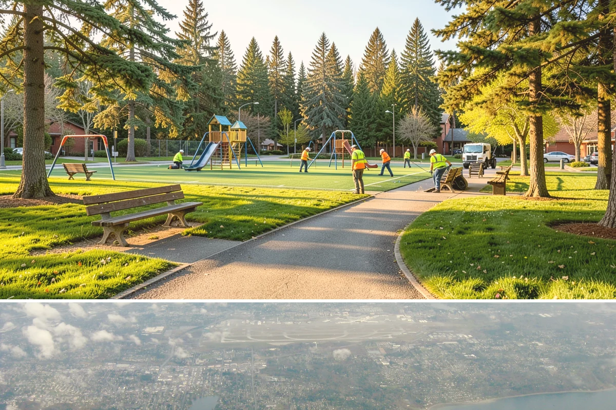 Right-of-Way Vegetation Removal in Burien, King County, WA - Full-corridor removal is scheduled in the drier late-spring through early-fall window to manage soil disturbance and meet erosion...