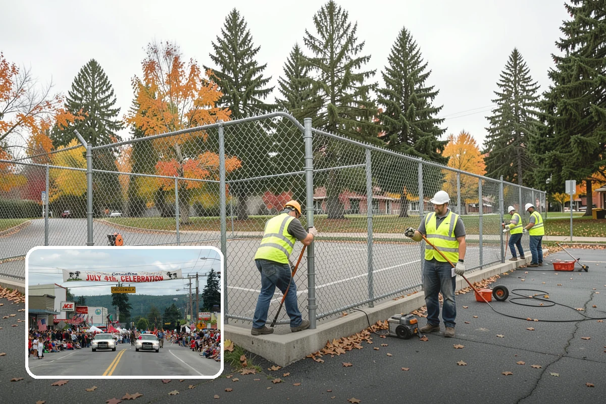 Right-of-Way Vegetation Removal in Carnation, King County, WA - Recovers encroached easement width for capital and enforcement needs