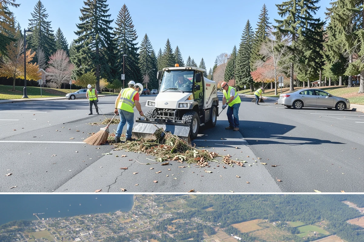 Right-of-Way Vegetation Removal in Coupeville, Island County, WA - Full-corridor removal is scheduled in the drier late-spring through early-fall window to manage soil disturbance and meet erosion...