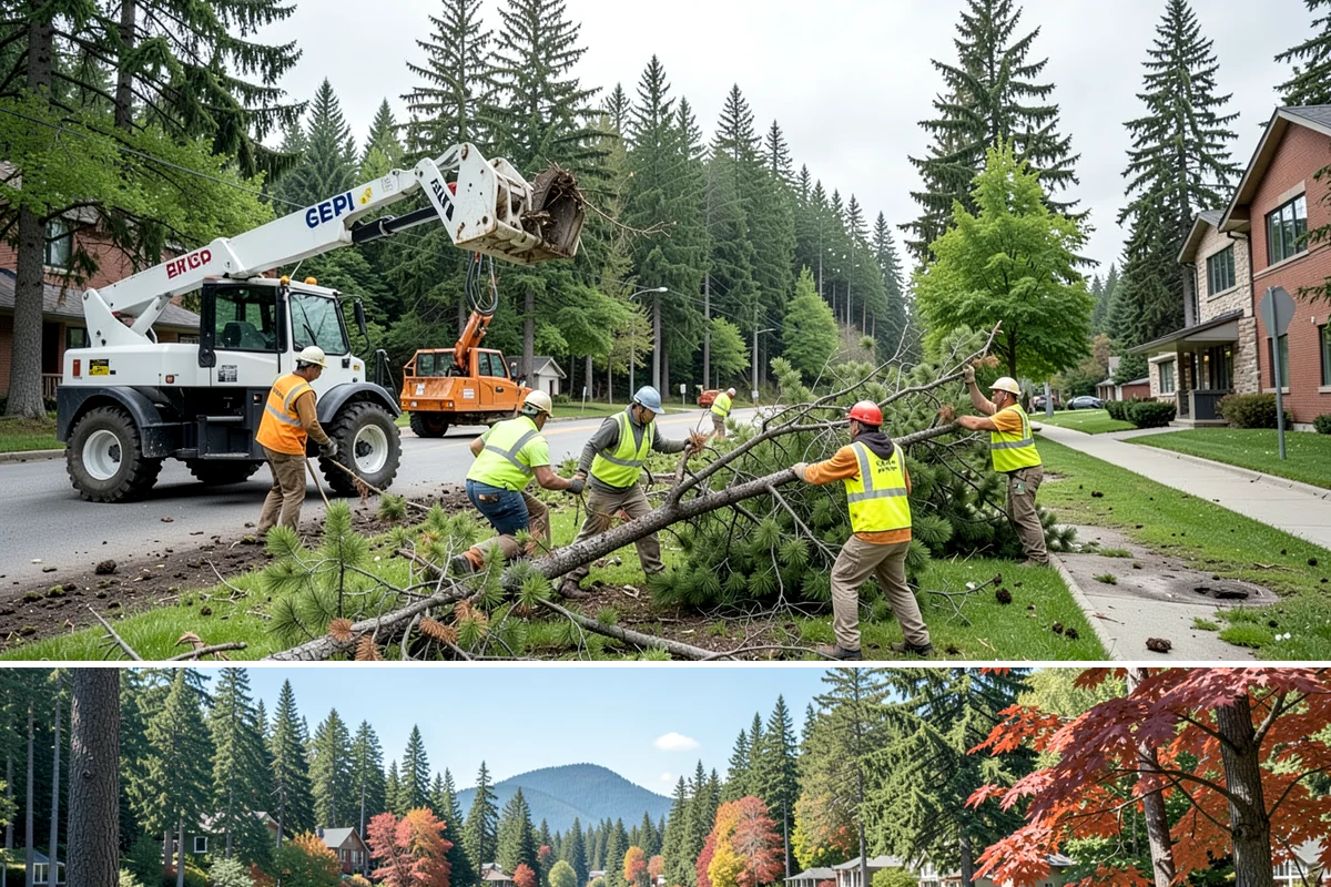 Right-of-Way Vegetation Removal in Covington, King County, WA - Full-corridor removal is scheduled in the drier late-spring through early-fall window to manage soil disturbance and meet erosion...