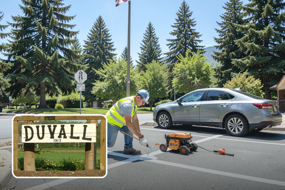Right-of-Way Vegetation Removal in Duvall, King County, WA - Recovers encroached easement width for capital and enforcement needs