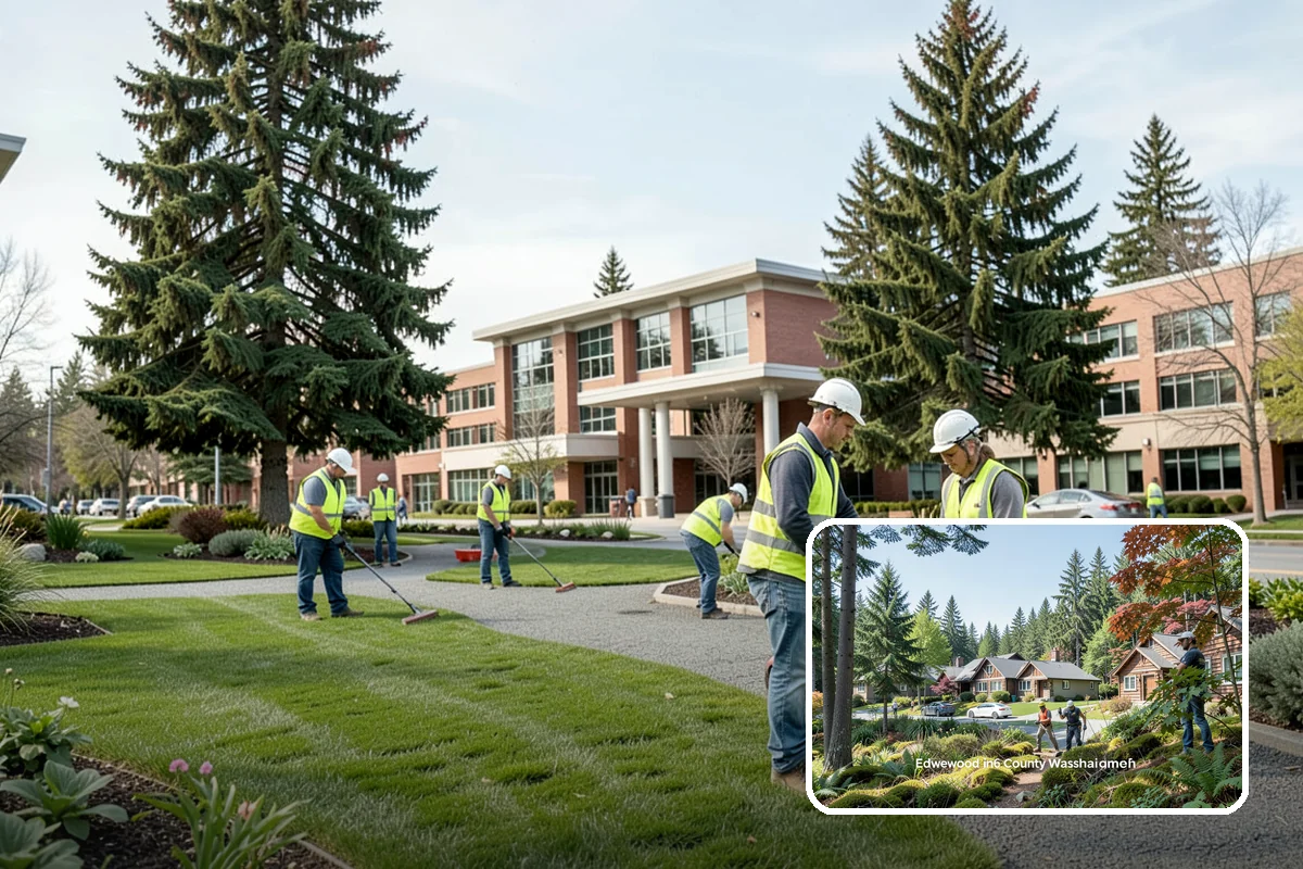 Right-of-Way Vegetation Removal in Edgewood, Pierce County, WA - Recovers encroached easement width for capital and enforcement needs