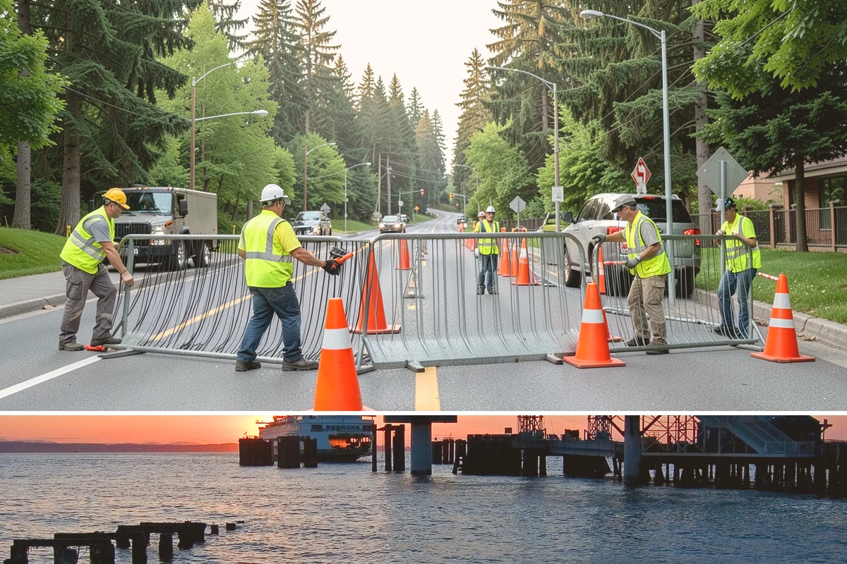 Right-of-Way Vegetation Removal in Edmonds, Snohomish County, WA - Full-corridor removal is scheduled in the drier late-spring through early-fall window to manage soil disturbance and meet erosion...