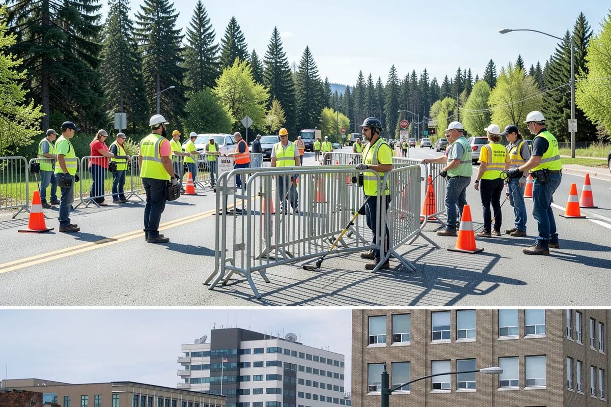 Right-of-Way Vegetation Removal in Everett, Snohomish County, WA - Full-corridor removal is scheduled in the drier late-spring through early-fall window to manage soil disturbance and meet erosion...