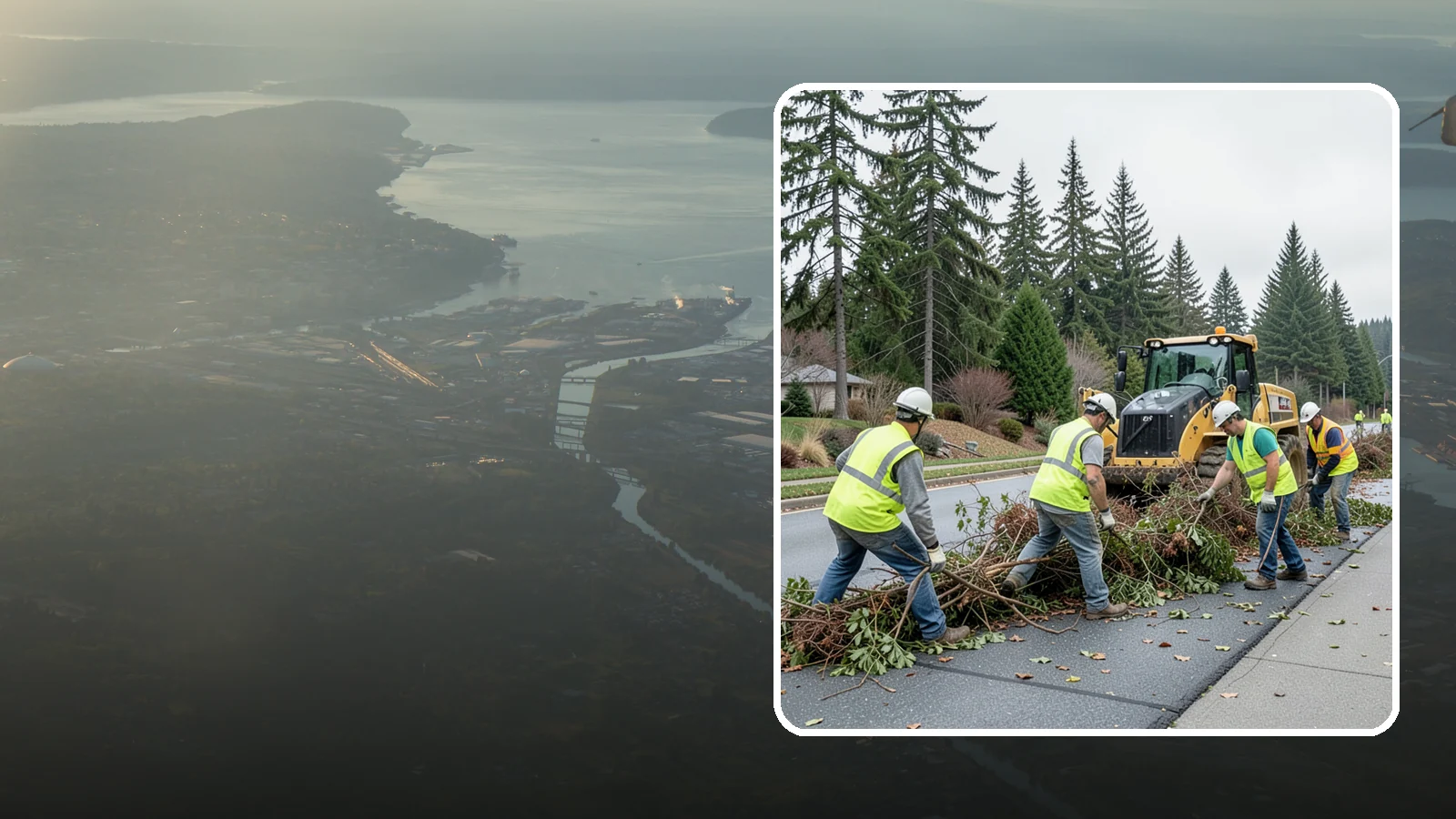 Right-of-Way Vegetation Removal in Fife, Pierce County, WA - Comprehensive vegetation removal that restores full right-of-way function where growth has overtaken the public easement.