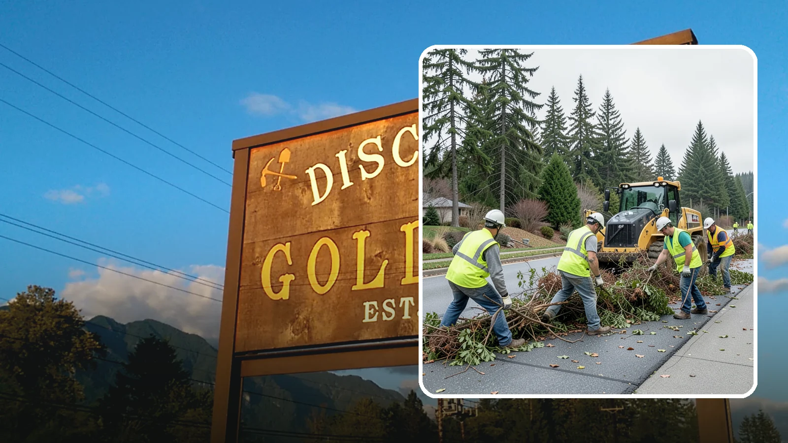 Right-of-Way Vegetation Removal in Gold Bar, Snohomish County, WA - Comprehensive vegetation removal that restores full right-of-way function where growth has overtaken the public easement.