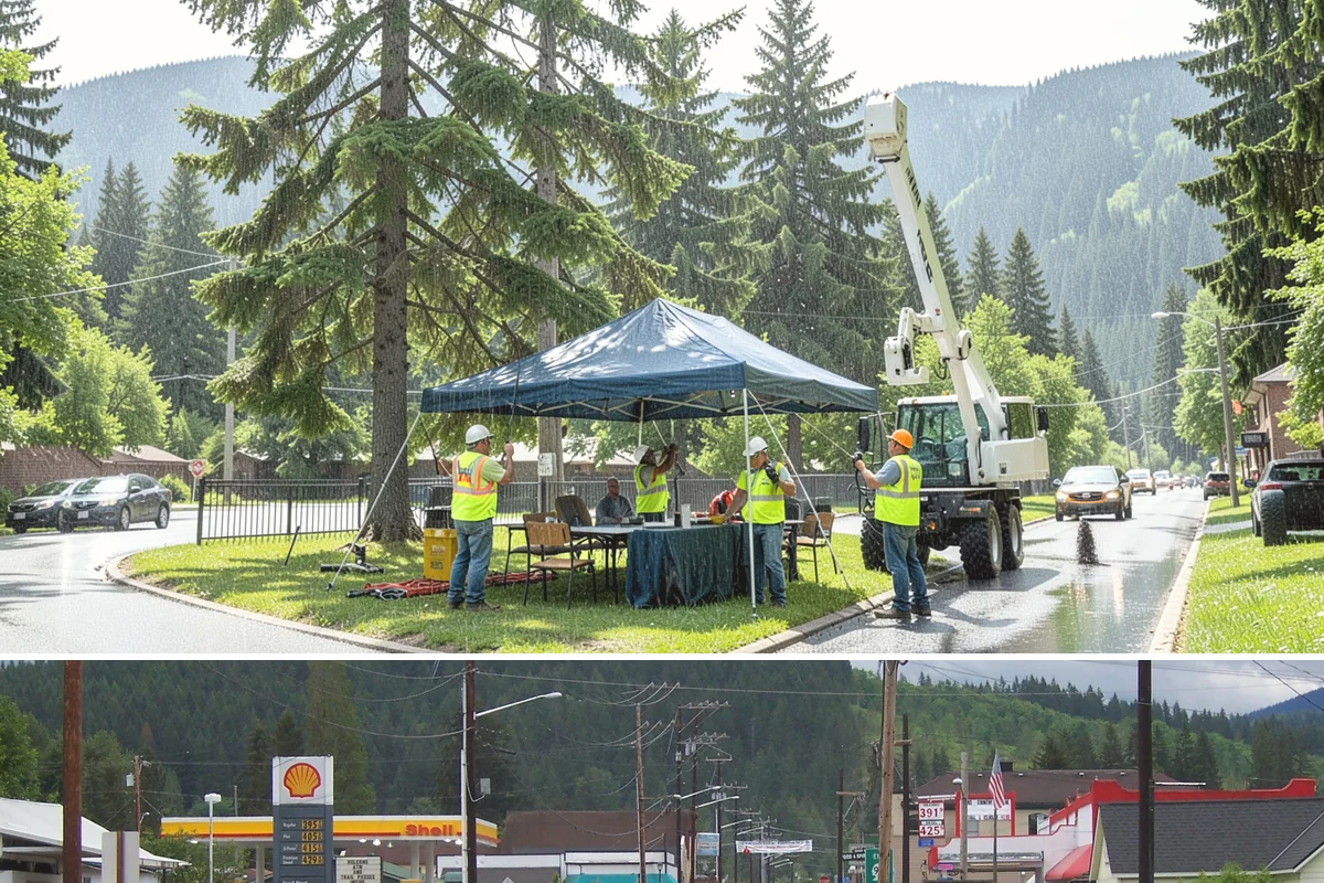 Right-of-Way Vegetation Removal in Granite Falls, Snohomish County, WA - Full-corridor removal is scheduled in the drier late-spring through early-fall window to manage soil disturbance and meet erosion...