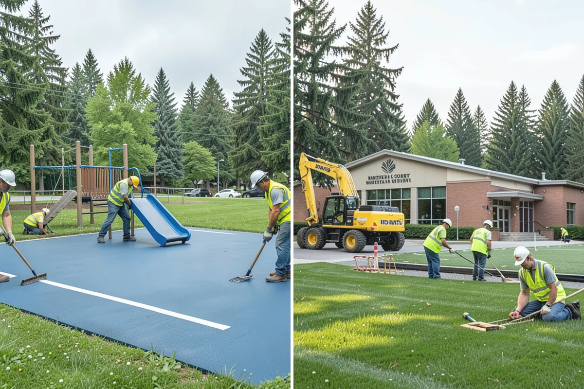 Right-of-Way Vegetation Removal in Hamilton, Skagit County, WA - Confirm right-of-way limits with agency survey data and mark boundaries