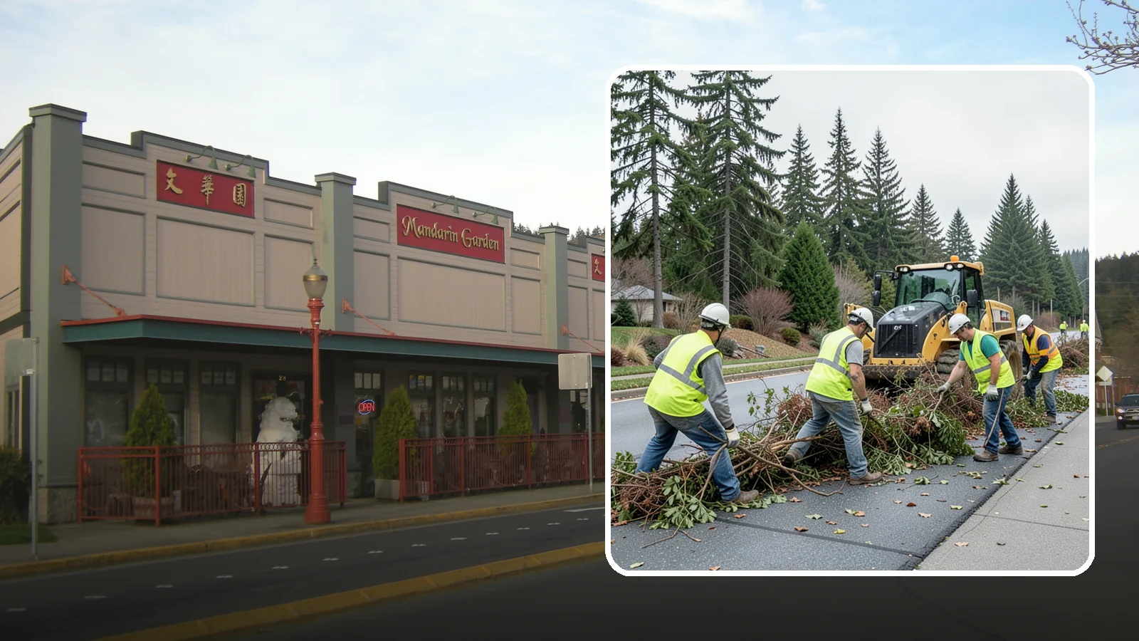 Right-of-Way Vegetation Removal in Issaquah, King County, WA - Comprehensive vegetation removal that restores full right-of-way function where growth has overtaken the public easement.