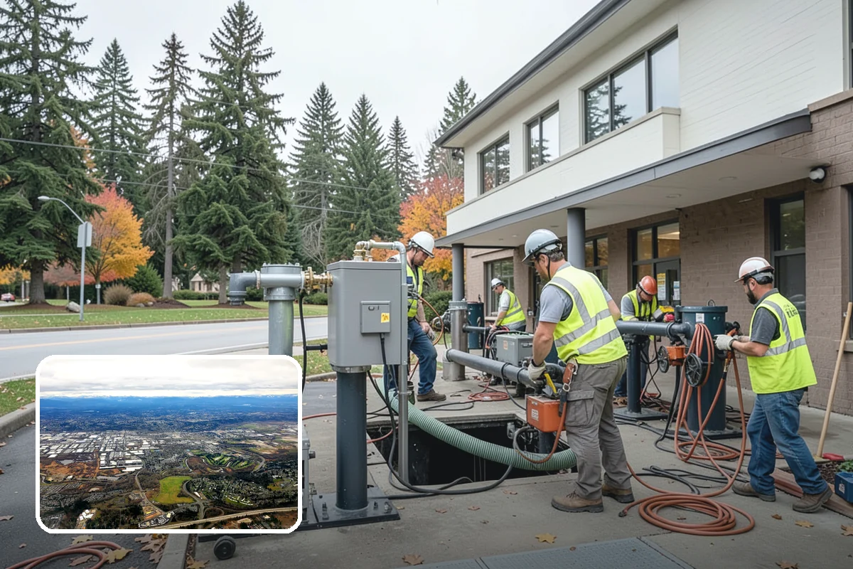 Right-of-Way Vegetation Removal in Kent, King County, WA - Recovers encroached easement width for capital and enforcement needs