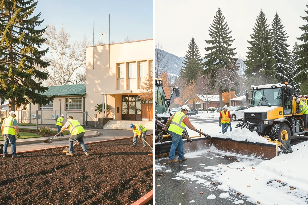 Right-of-Way Vegetation Removal in Kirkland, King County, WA - Confirm right-of-way limits with agency survey data and mark boundaries