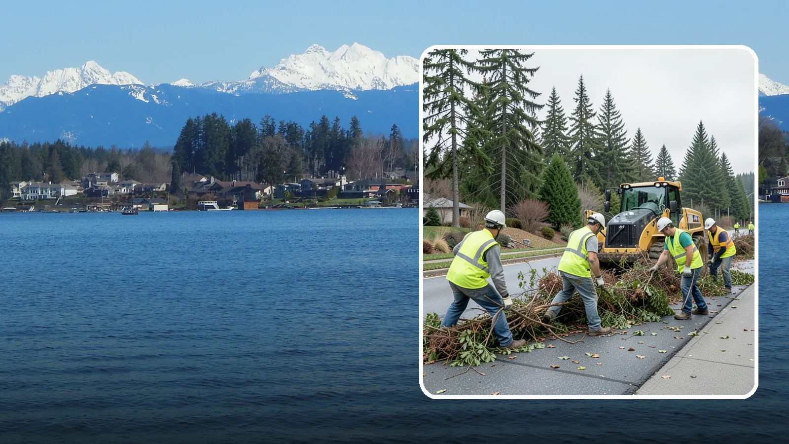 Right-of-Way Vegetation Removal in Lake Stevens, Snohomish County, WA - Comprehensive vegetation removal that restores full right-of-way function where growth has overtaken the public easement.