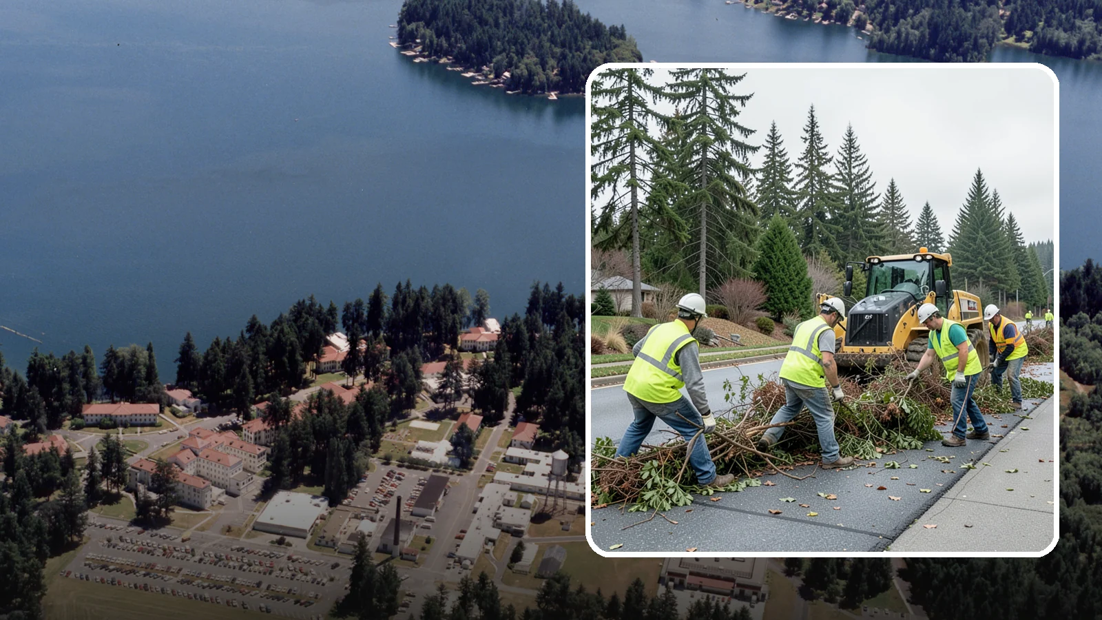 Right-of-Way Vegetation Removal in Lakewood, Pierce County, WA - Comprehensive vegetation removal that restores full right-of-way function where growth has overtaken the public easement.