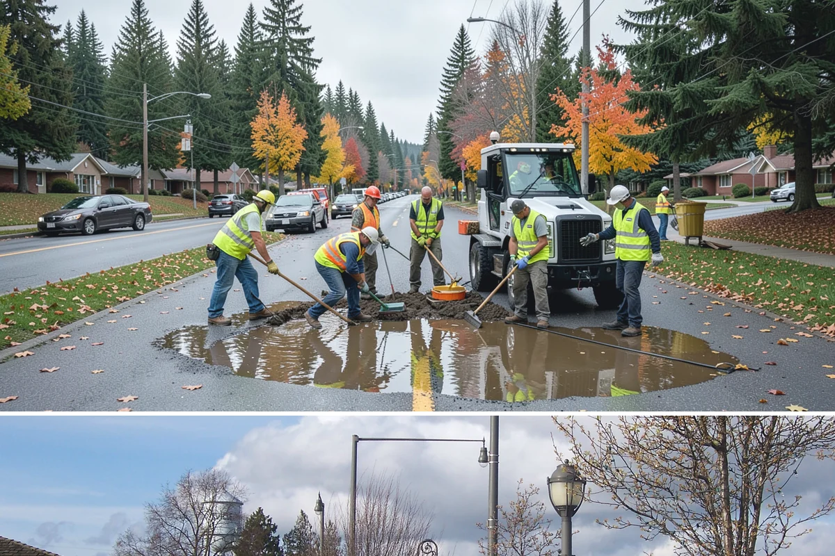 Right-of-Way Vegetation Removal in Marysville, Snohomish County, WA - Full-corridor removal is scheduled in the drier late-spring through early-fall window to manage soil disturbance and meet erosion...
