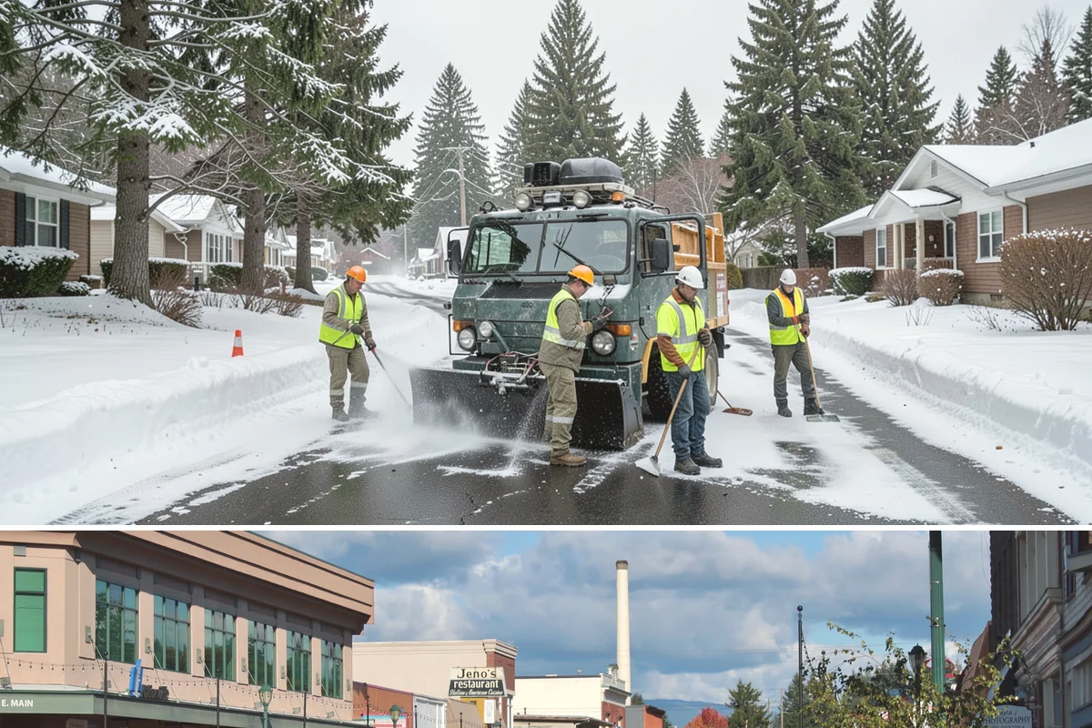 Right-of-Way Vegetation Removal in Monroe, Snohomish County, WA - Full-corridor removal is scheduled in the drier late-spring through early-fall window to manage soil disturbance and meet erosion...