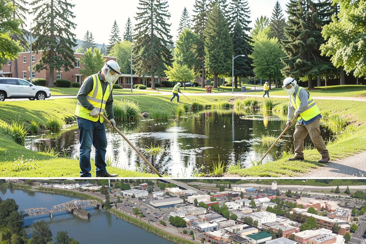 Right-of-Way Vegetation Removal in Mount Vernon, Skagit County, WA - Full-corridor removal is scheduled in the drier late-spring through early-fall window to manage soil disturbance and meet erosion...