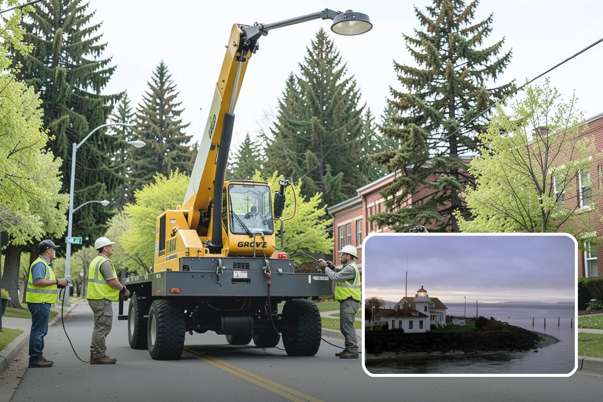Right-of-Way Vegetation Removal in Mukilteo, Snohomish County, WA - Recovers encroached easement width for capital and enforcement needs