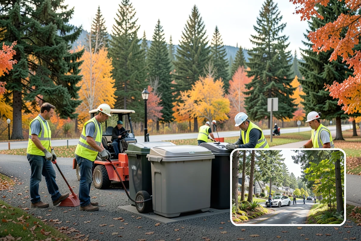Right-of-Way Vegetation Removal in Normandy Park, King County, WA - Recovers encroached easement width for capital and enforcement needs
