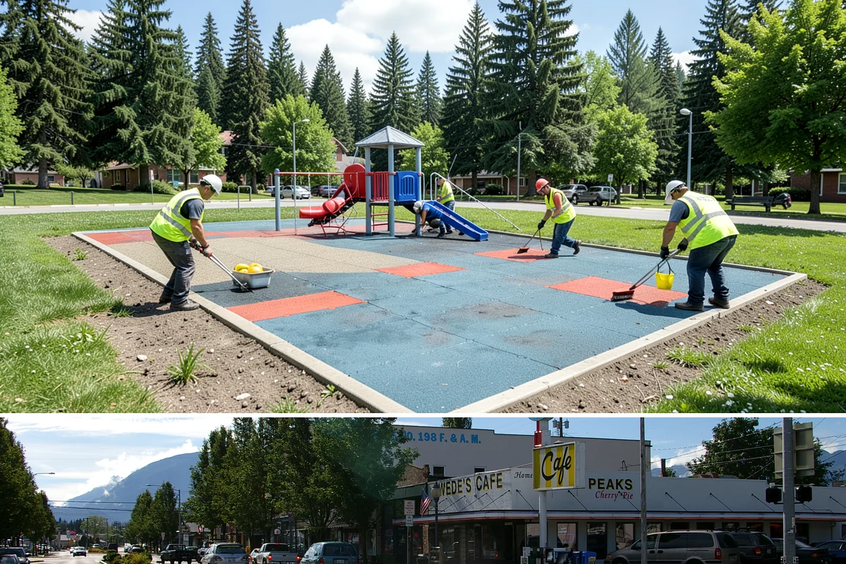 Right-of-Way Vegetation Removal in North Bend, King County, WA - Full-corridor removal is scheduled in the drier late-spring through early-fall window to manage soil disturbance and meet erosion...
