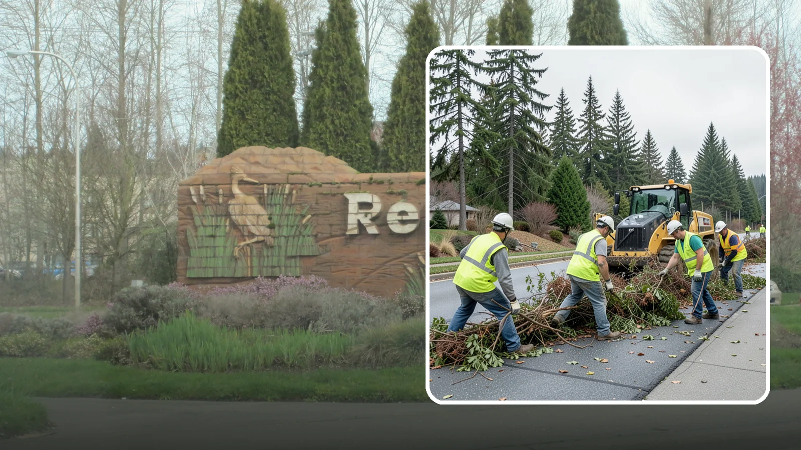 Right-of-Way Vegetation Removal in Renton, King County, WA - Comprehensive vegetation removal that restores full right-of-way function where growth has overtaken the public easement.