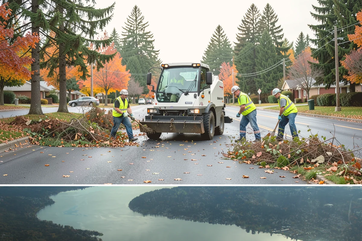 Right-of-Way Vegetation Removal in Sammamish, King County, WA - Full-corridor removal is scheduled in the drier late-spring through early-fall window to manage soil disturbance and meet erosion...