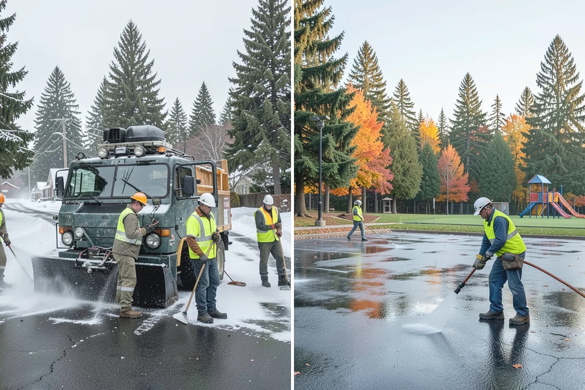 Right-of-Way Vegetation Removal in Skykomish, King County, WA - Confirm right-of-way limits with agency survey data and mark boundaries