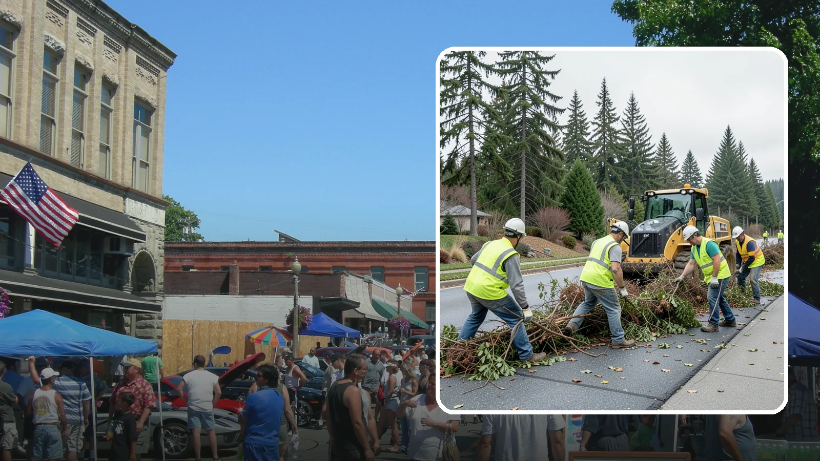 Right-of-Way Vegetation Removal in Snohomish, Snohomish County, WA - Comprehensive vegetation removal that restores full right-of-way function where growth has overtaken the public easement.