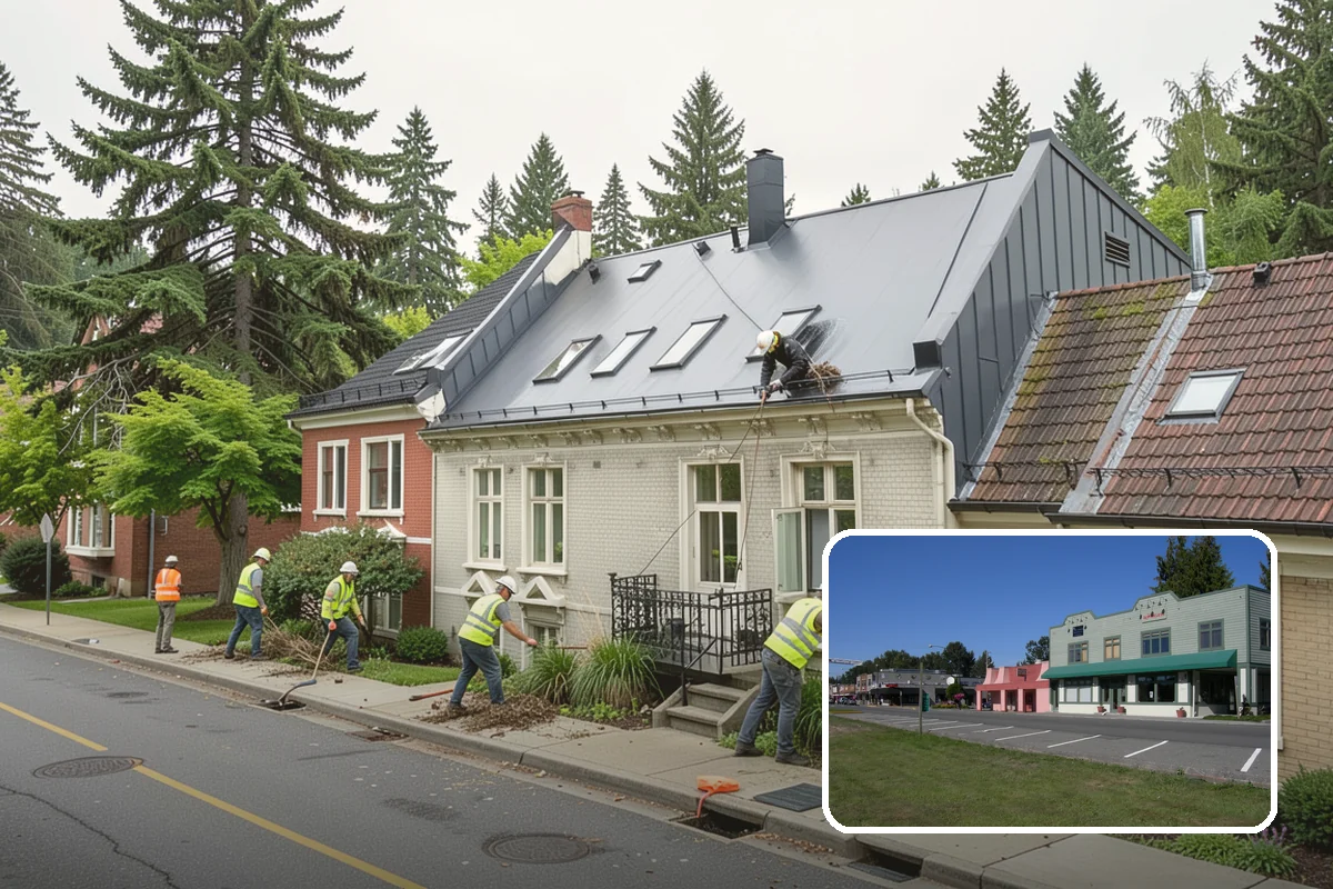 Right-of-Way Vegetation Removal in Snoqualmie, King County, WA - Recovers encroached easement width for capital and enforcement needs