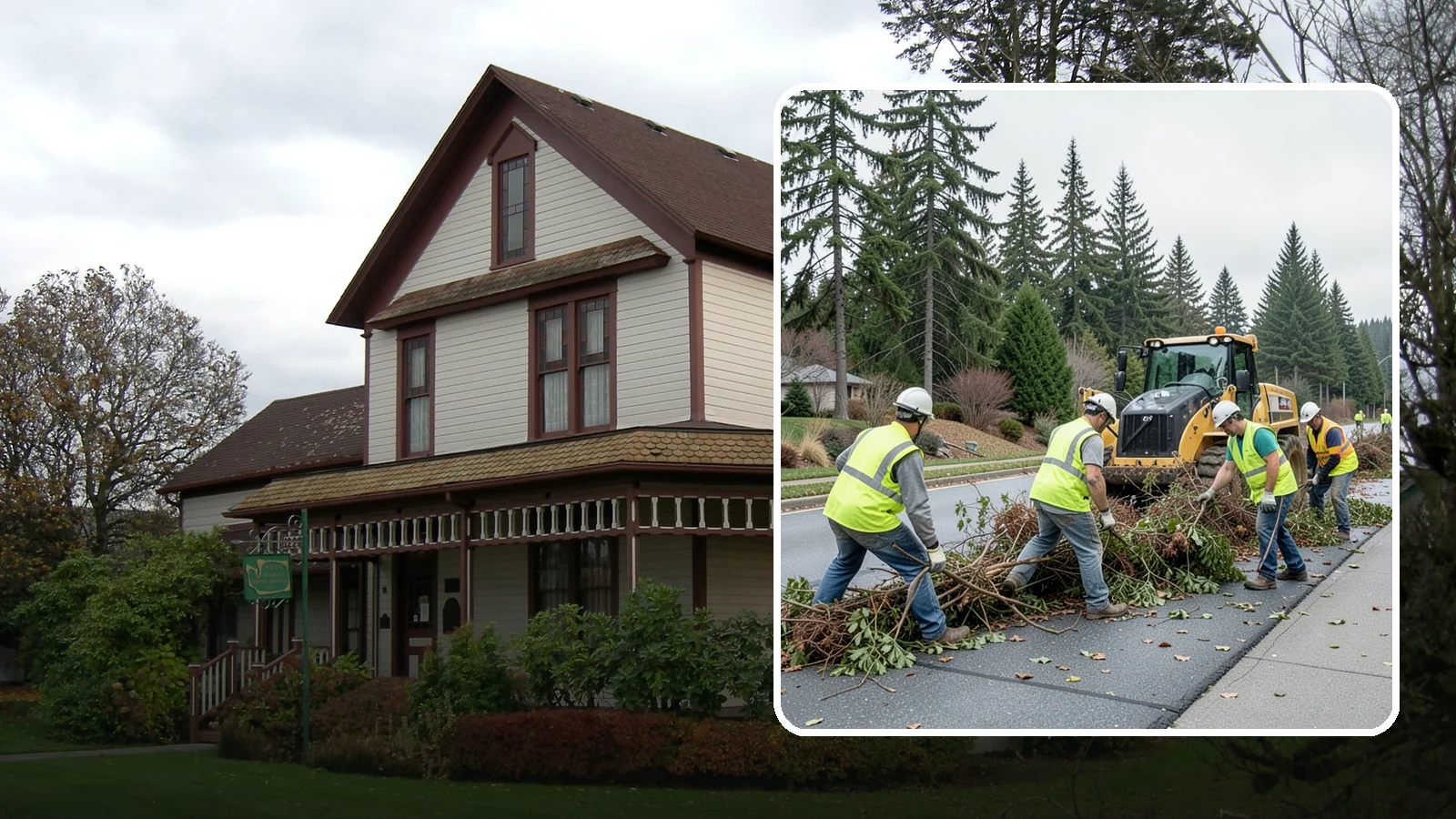 Right-of-Way Vegetation Removal in Sumner, Pierce County, WA - Comprehensive vegetation removal that restores full right-of-way function where growth has overtaken the public easement.
