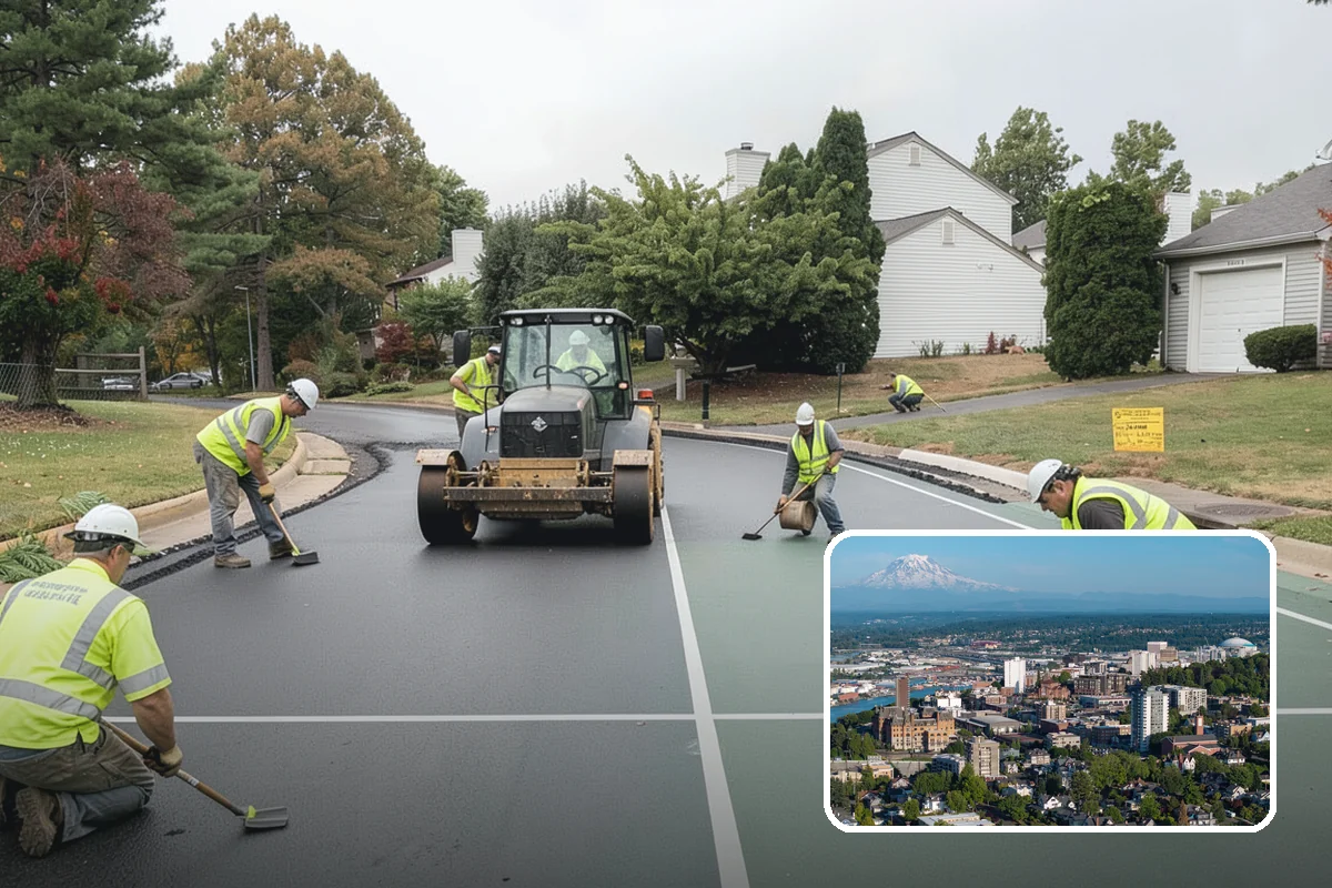 Right-of-Way Vegetation Removal in Tacoma, Pierce County, WA - Recovers encroached easement width for capital and enforcement needs