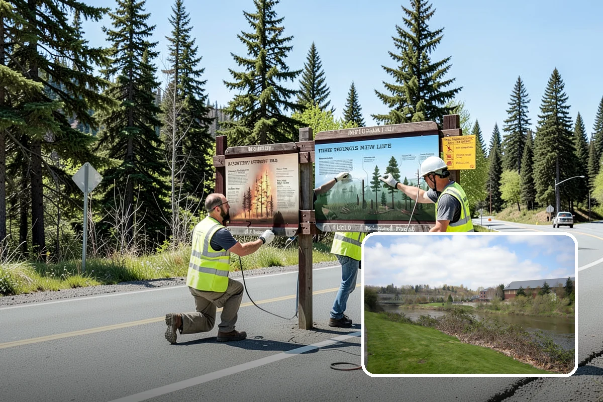 Right-of-Way Vegetation Removal in Tukwila, King County, WA - Recovers encroached easement width for capital and enforcement needs