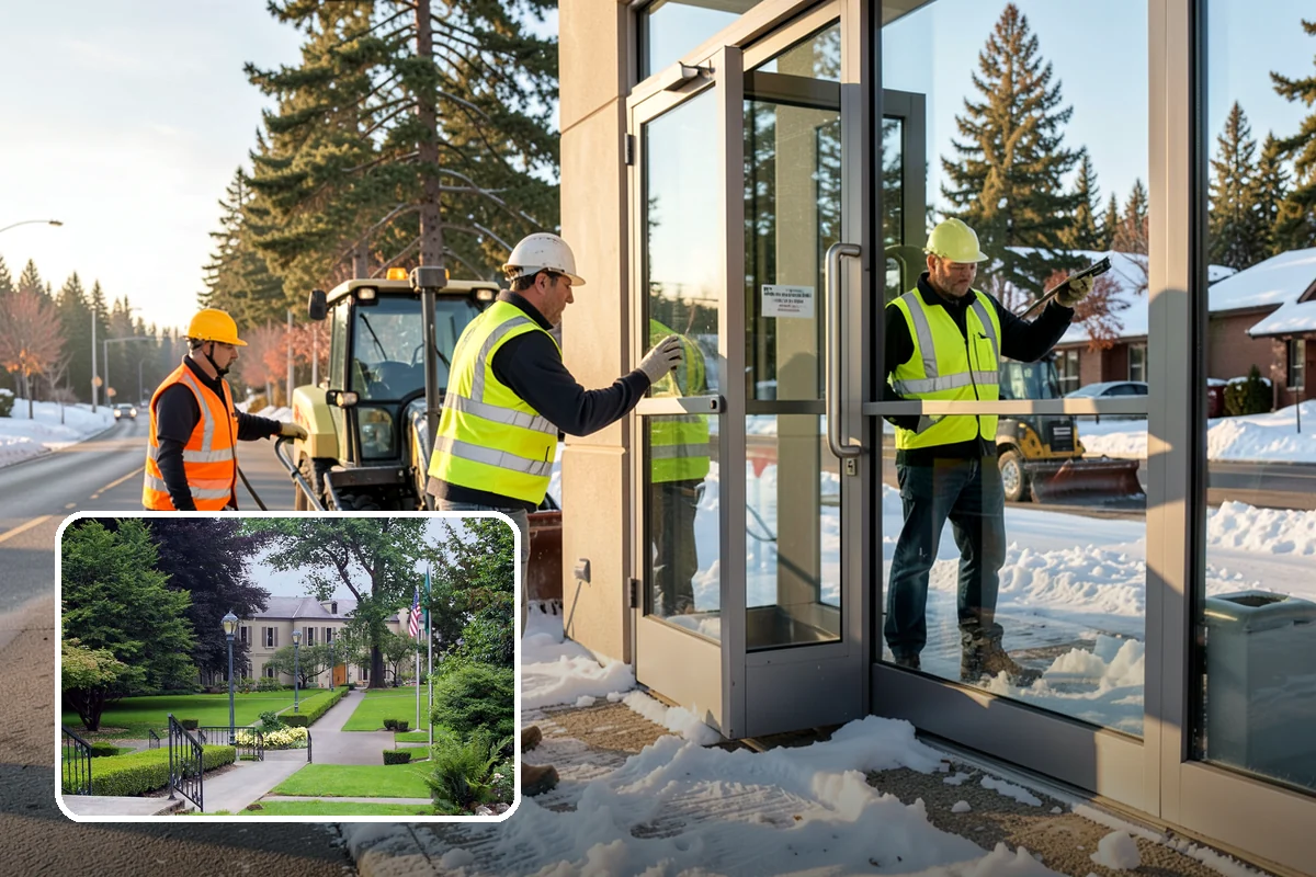 Right-of-Way Vegetation Removal in Woodinville, King County, WA - Recovers encroached easement width for capital and enforcement needs