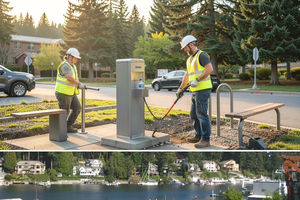Riprap Installation in Gig Harbor, Pierce County, WA - Riprap near watercourses is installed during the summer fish window and dry season so placement is stable before high wet-season...