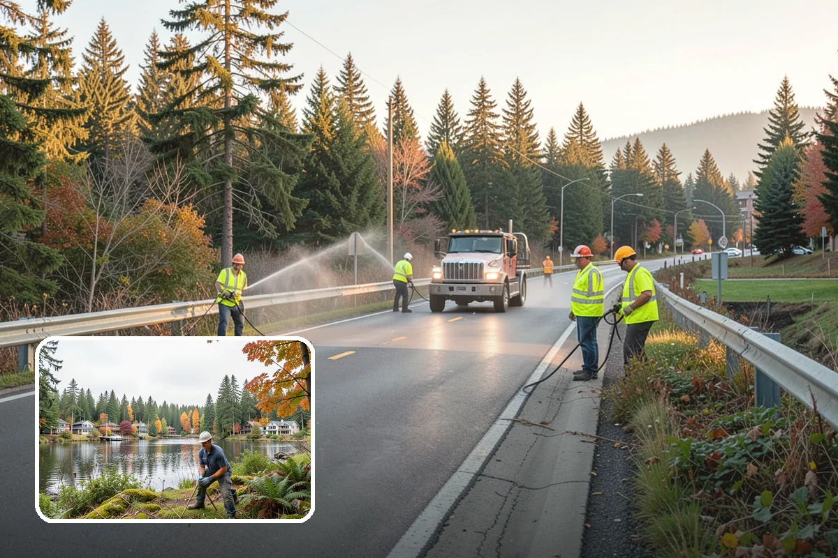 Riprap Installation in La Conner, Skagit County, WA - Protects banks and outfalls from scour and undermining