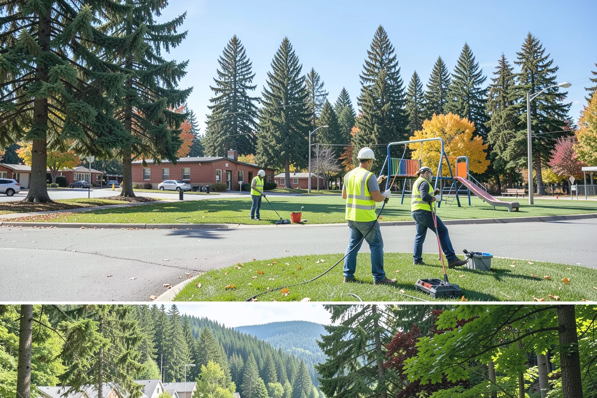 Riprap Installation in Lake Forest Park, King County, WA - Riprap near watercourses is installed during the summer fish window and dry season so placement is stable before high wet-season...