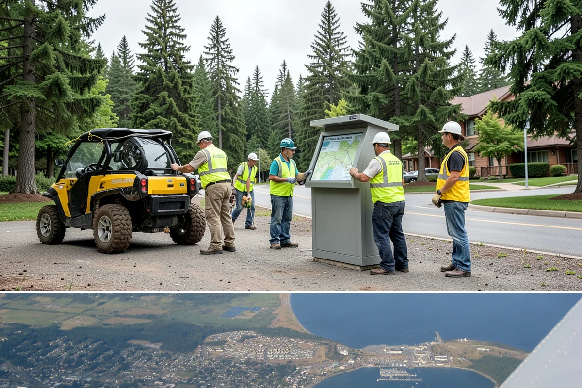 Riprap Installation in Oak Harbor, Island County, WA - Riprap near watercourses is installed during the summer fish window and dry season so placement is stable before high wet-season...