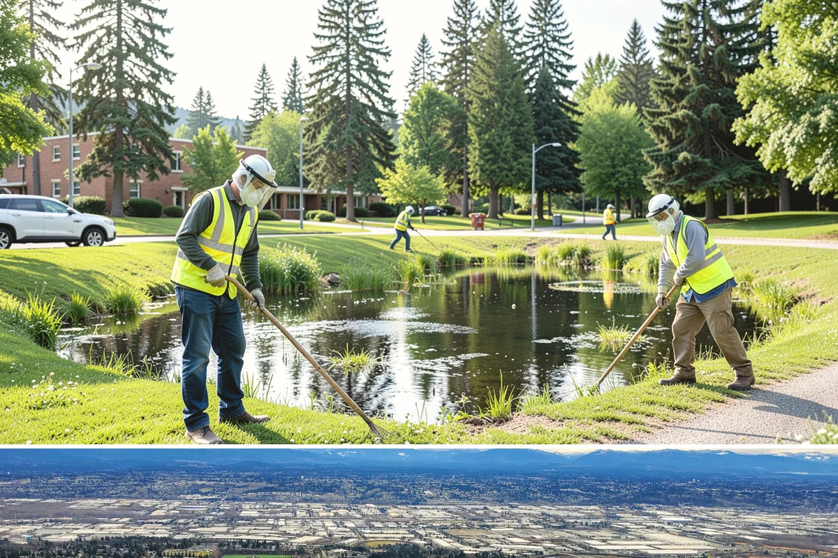 Riprap Installation in SeaTac, King County, WA - Riprap near watercourses is installed during the summer fish window and dry season so placement is stable before high wet-season...