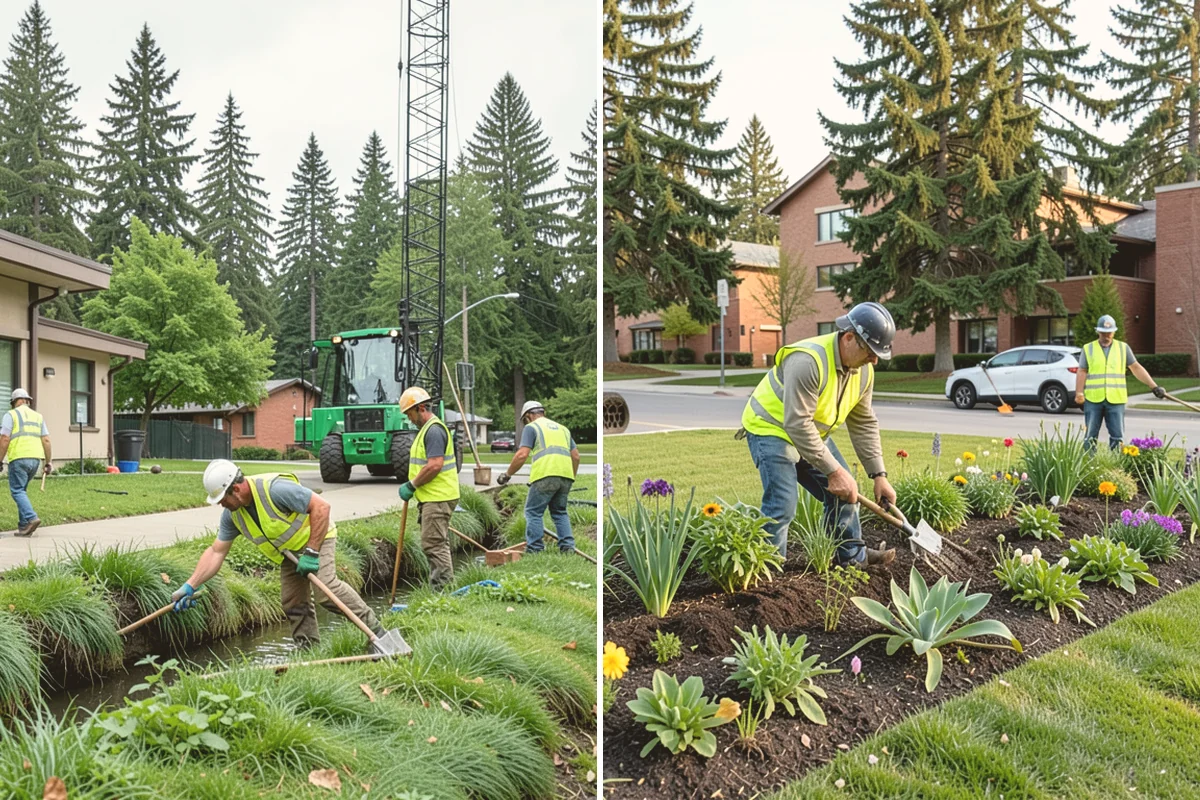 Roadside Brush Clearing in Algona, King County, WA - Survey the corridor to map brush density, invasives, and protected vegetation
