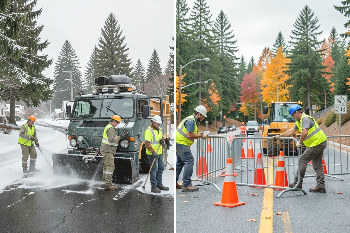 Roadside Brush Clearing in Burien, King County, WA - Survey the corridor to map brush density, invasives, and protected vegetation