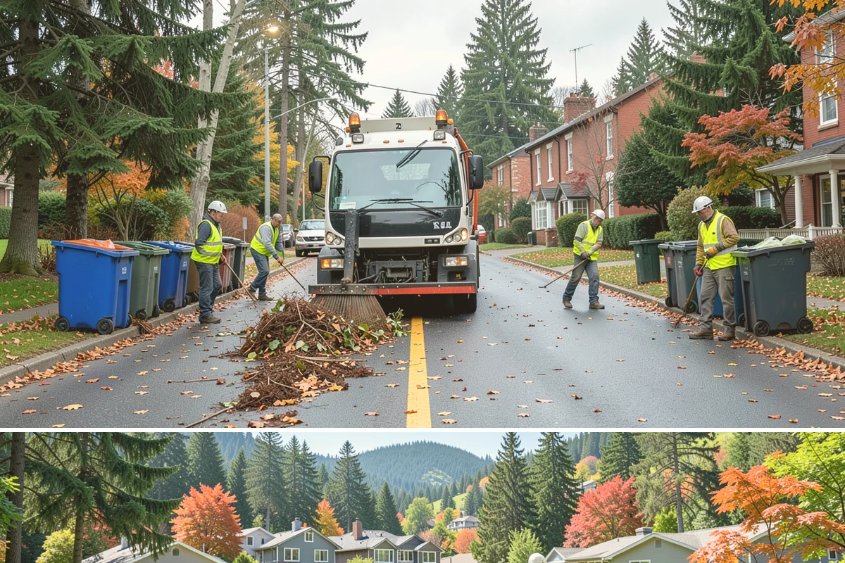 Roadside Brush Clearing in Fircrest, Pierce County, WA - Brush clearing runs efficiently in late summer and fall when soils firm up, though winter dormant-season work improves visibility...