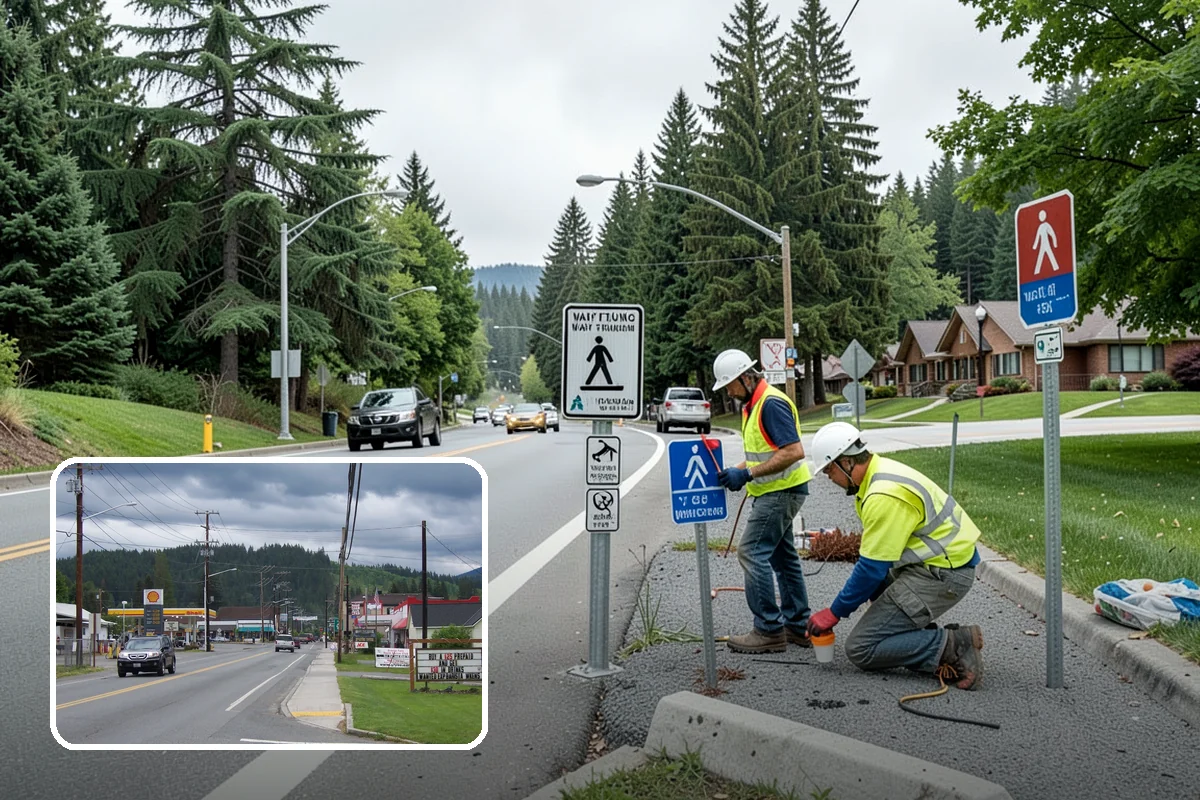 Roadside Brush Clearing in Granite Falls, Snohomish County, WA - Reopens the recovery clear zone for roadway safety