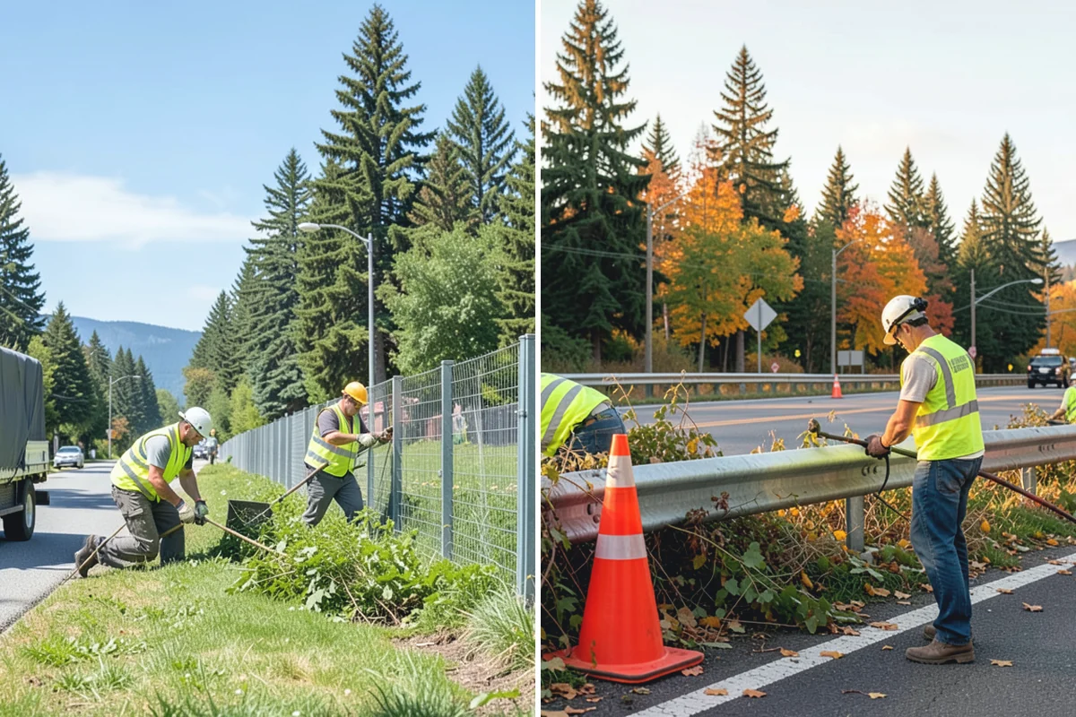 Roadside Brush Clearing in Granite Falls, Snohomish County, WA - Survey the corridor to map brush density, invasives, and protected vegetation
