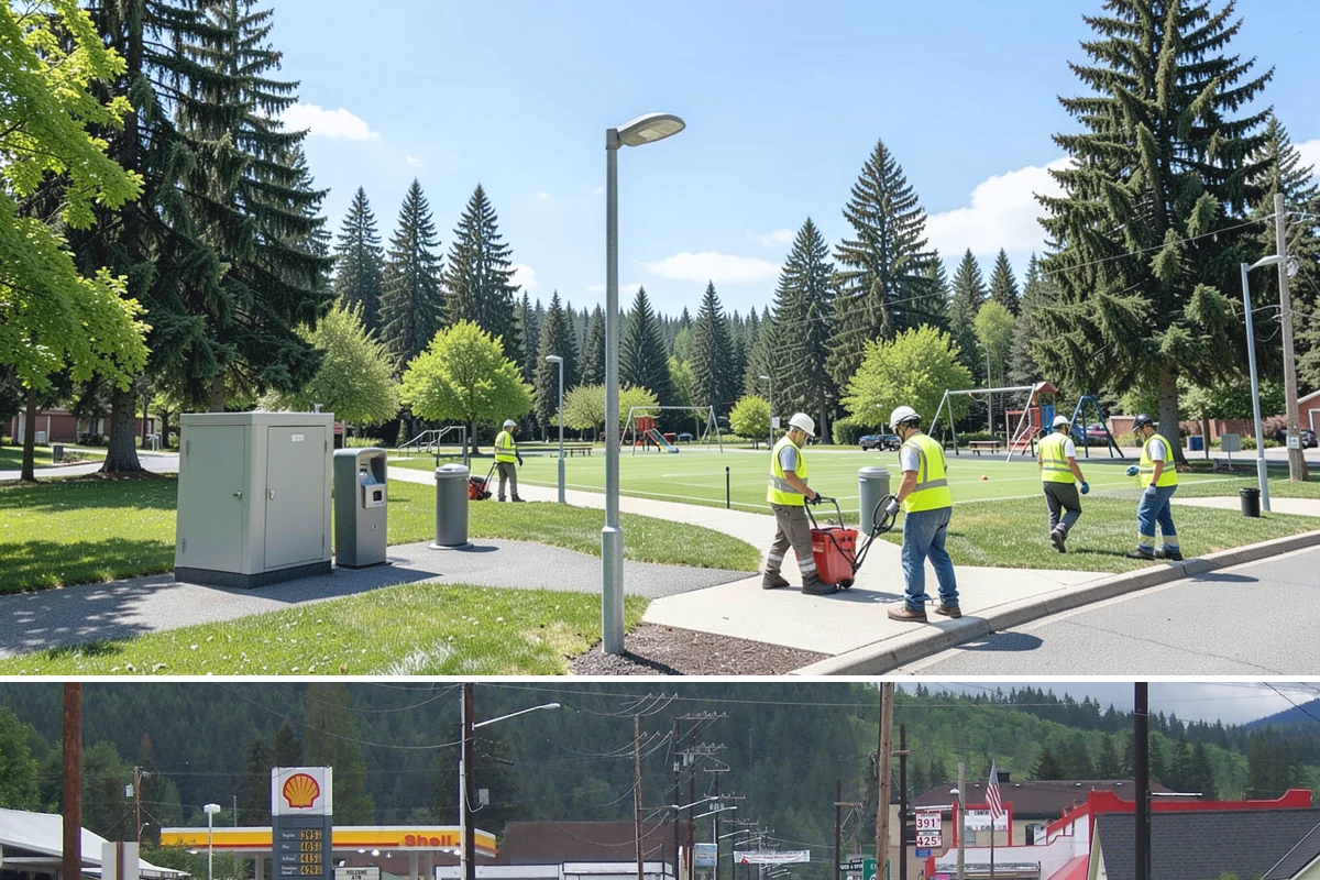 Roadside Brush Clearing in Granite Falls, Snohomish County, WA - Brush clearing runs efficiently in late summer and fall when soils firm up, though winter dormant-season work improves visibility...