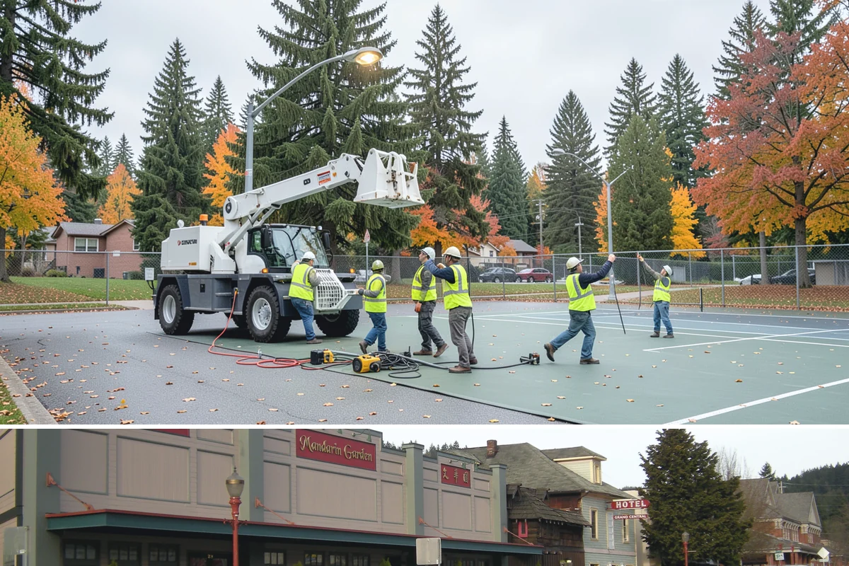 Roadside Brush Clearing in Issaquah, King County, WA - Brush clearing runs efficiently in late summer and fall when soils firm up, though winter dormant-season work improves visibility...