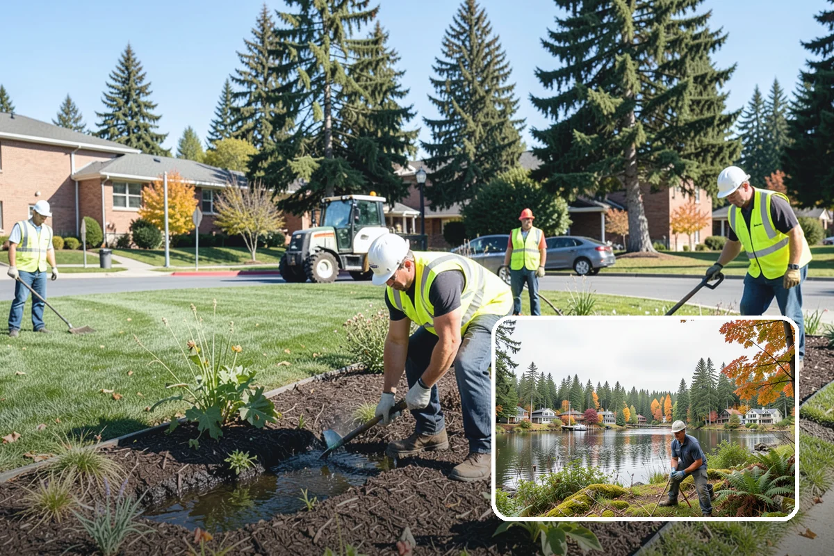 Roadside Brush Clearing in La Conner, Skagit County, WA - Reopens the recovery clear zone for roadway safety