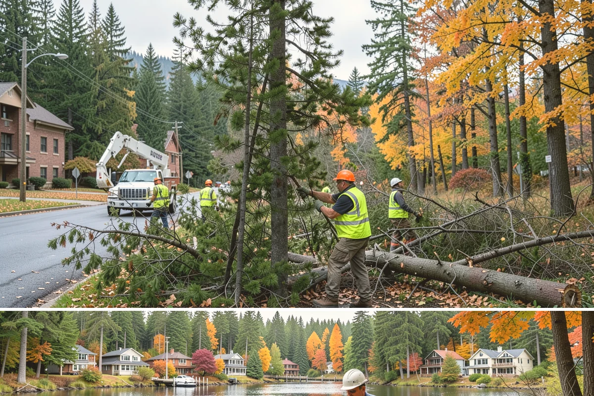 Roadside Brush Clearing in La Conner, Skagit County, WA - Brush clearing runs efficiently in late summer and fall when soils firm up, though winter dormant-season work improves visibility...