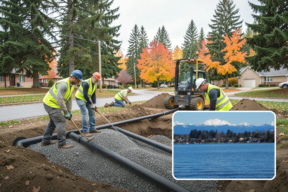 Roadside Brush Clearing in Lake Stevens, Snohomish County, WA - Reopens the recovery clear zone for roadway safety